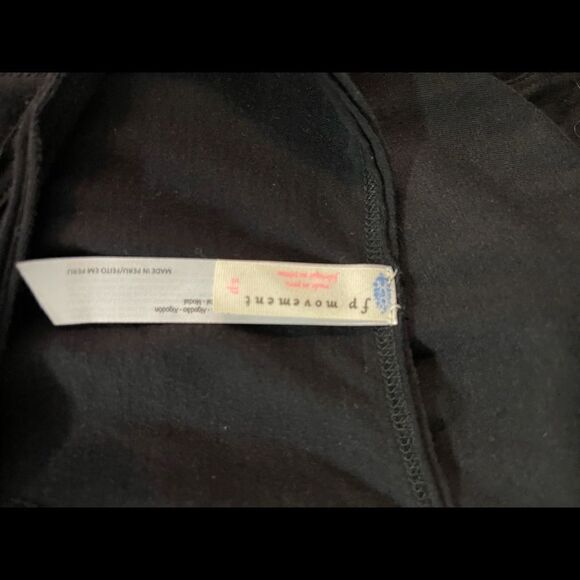 FREE People Women Together Black Racerback tank top - Picture 7 of 10